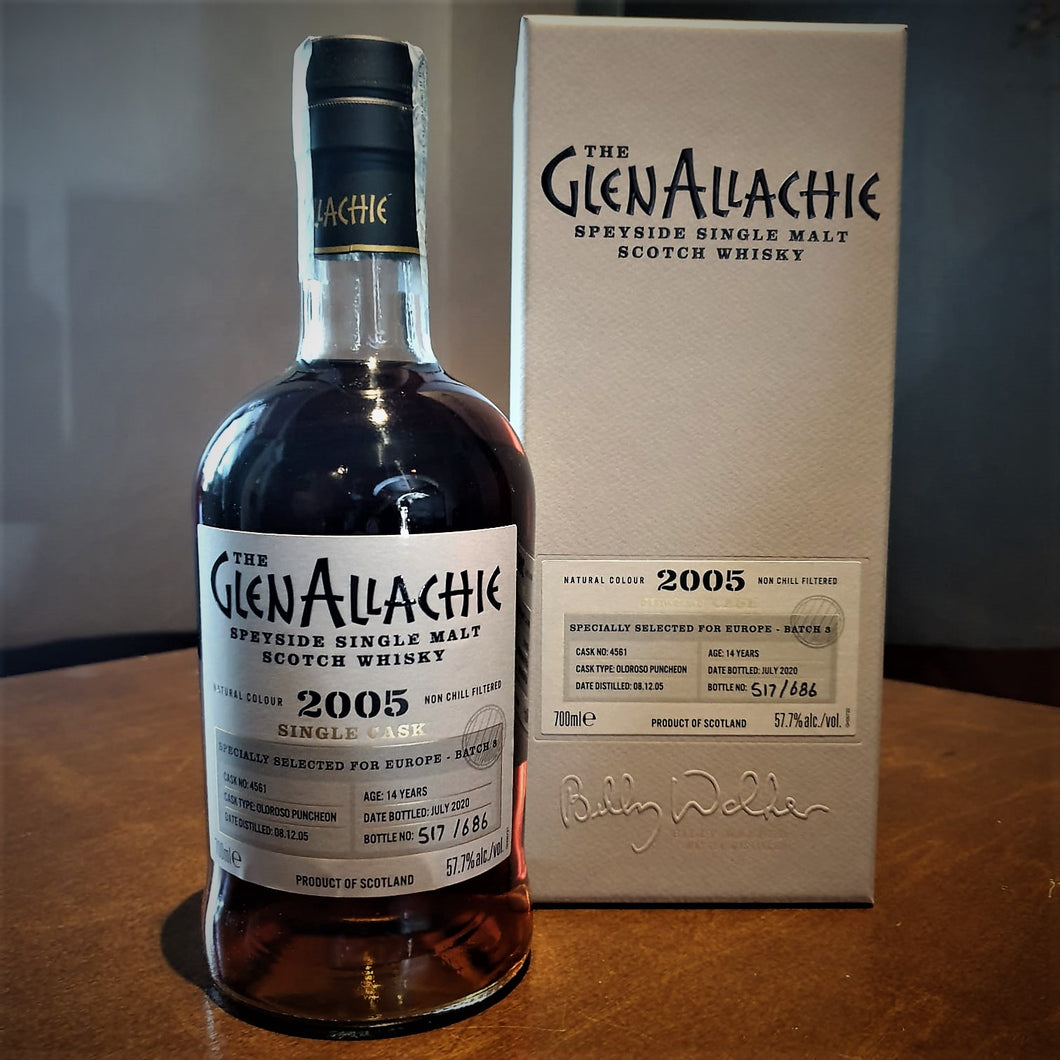 The Glenallachie 2005 Single Cask Speyside Single Malt Scotch Whisky