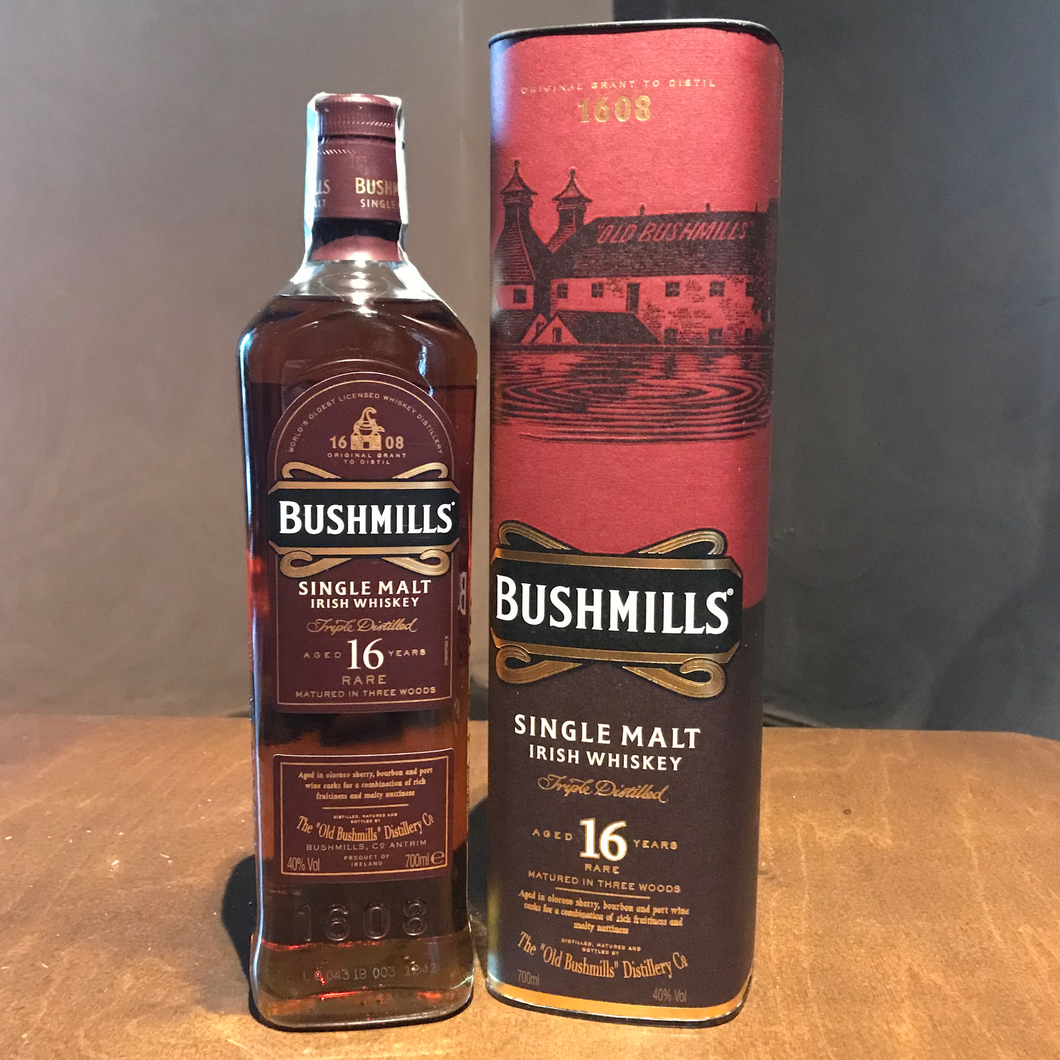 Bushmills Irish Whiskey Single Malt 16 y.o.